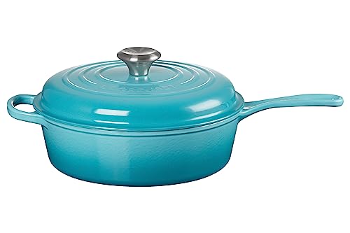 Le Creuset Enameled Cast Iron Signature Cassadou, 3.75 qt., Caribbean