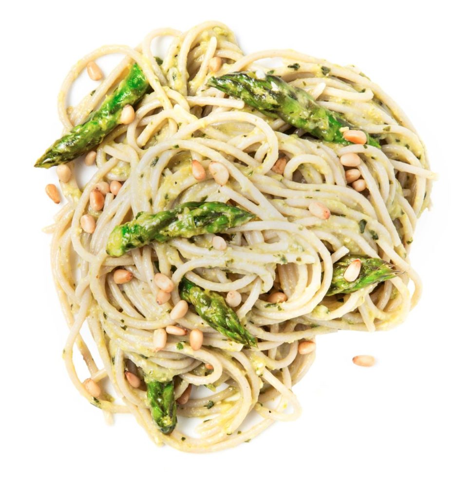 Asparagus Pesto Pasta Gluten Free