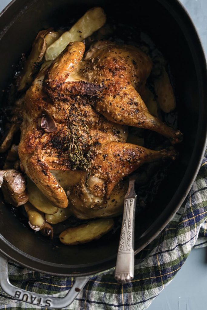 Gluten Free Chicken with Potatoes and Onions