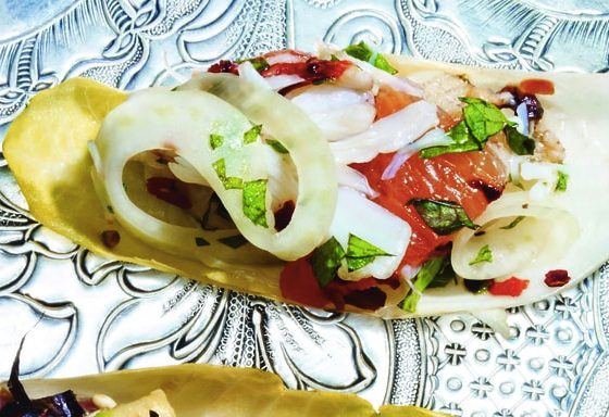 Gluten-Free Crab, Fennel, and Grapefruit Cups Recipe