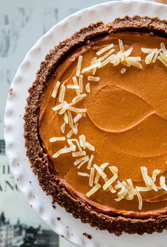 Chef Jessica Koslow's Sweet Potato Pie with Pecan Crust