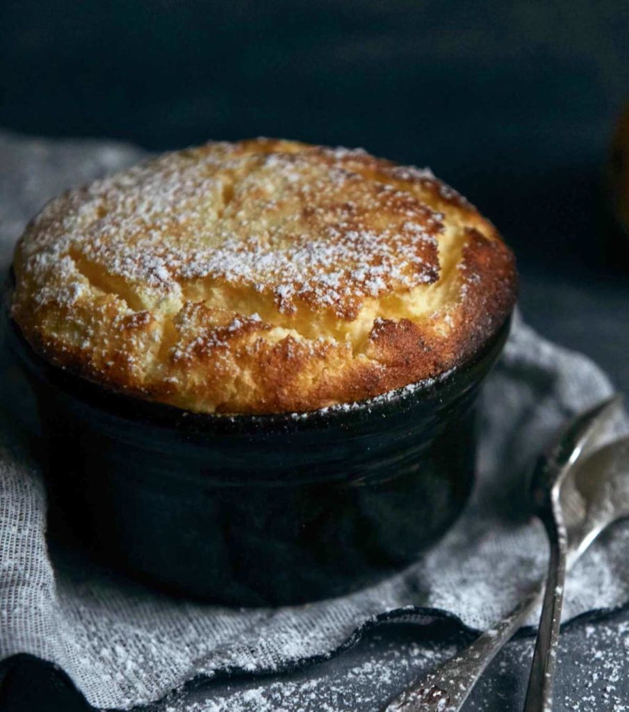 Lemon Curd Soufflé