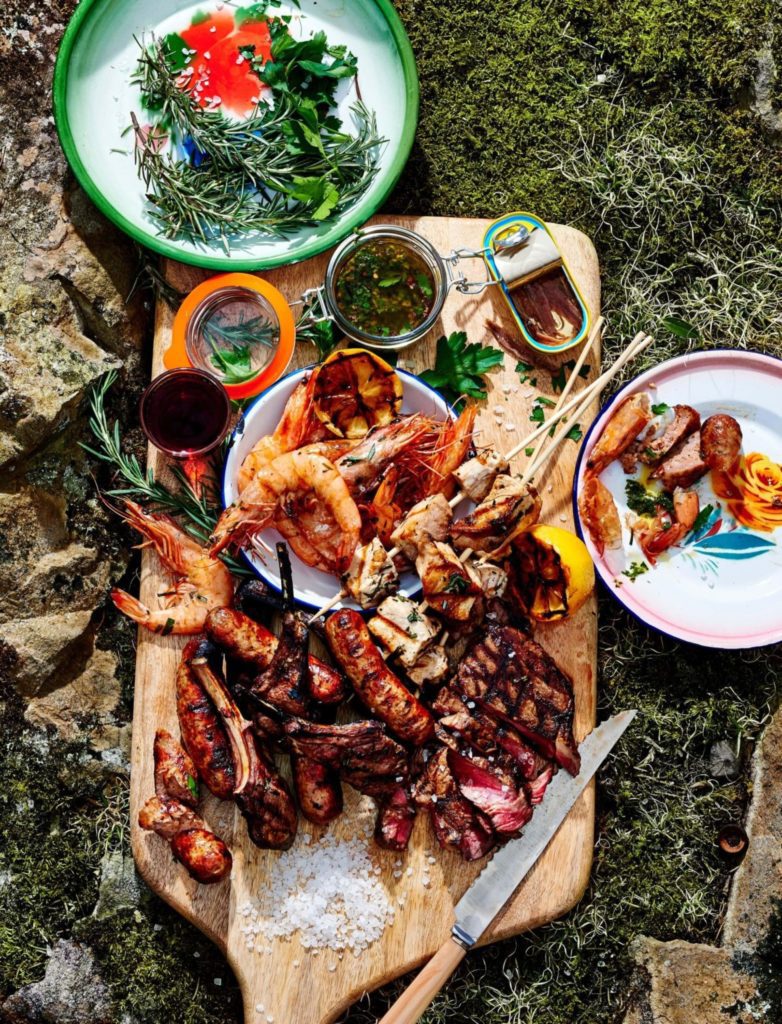 Mixed Grill with Salsa Verde Gluten-Free Recipe