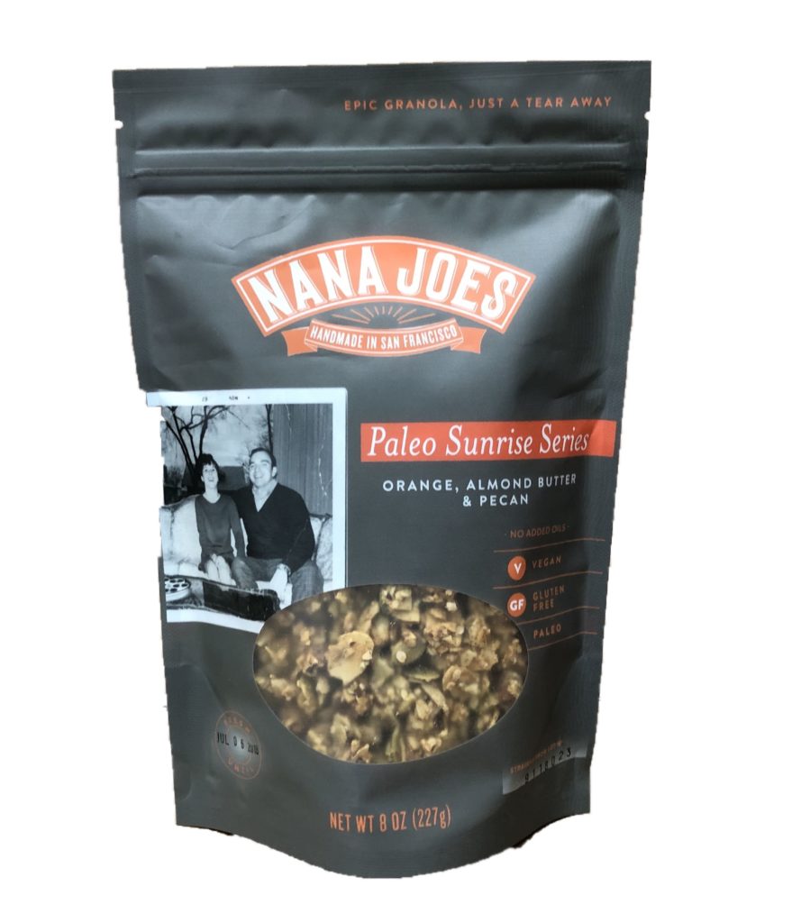 Product Review: Nana Joes Sunrise Series Orange, Almond Butter, & Pecan Granola