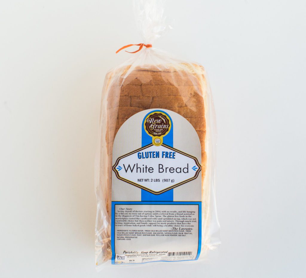 Product Review: New Grains Gluten Free Bakery White Bread