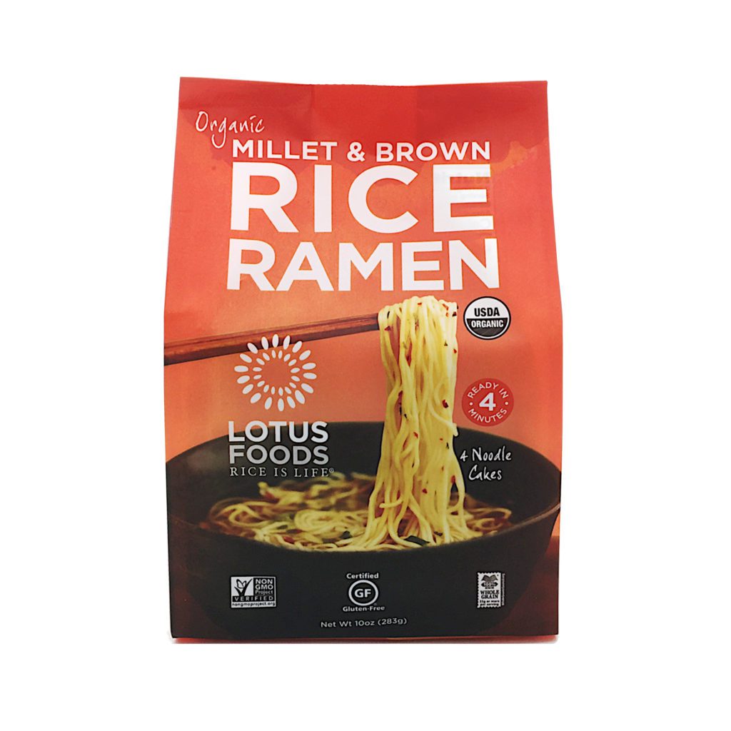 Product Review: Lotus Foods Organic Millet and Brown Rice Gluten-Free Ramen Noodles