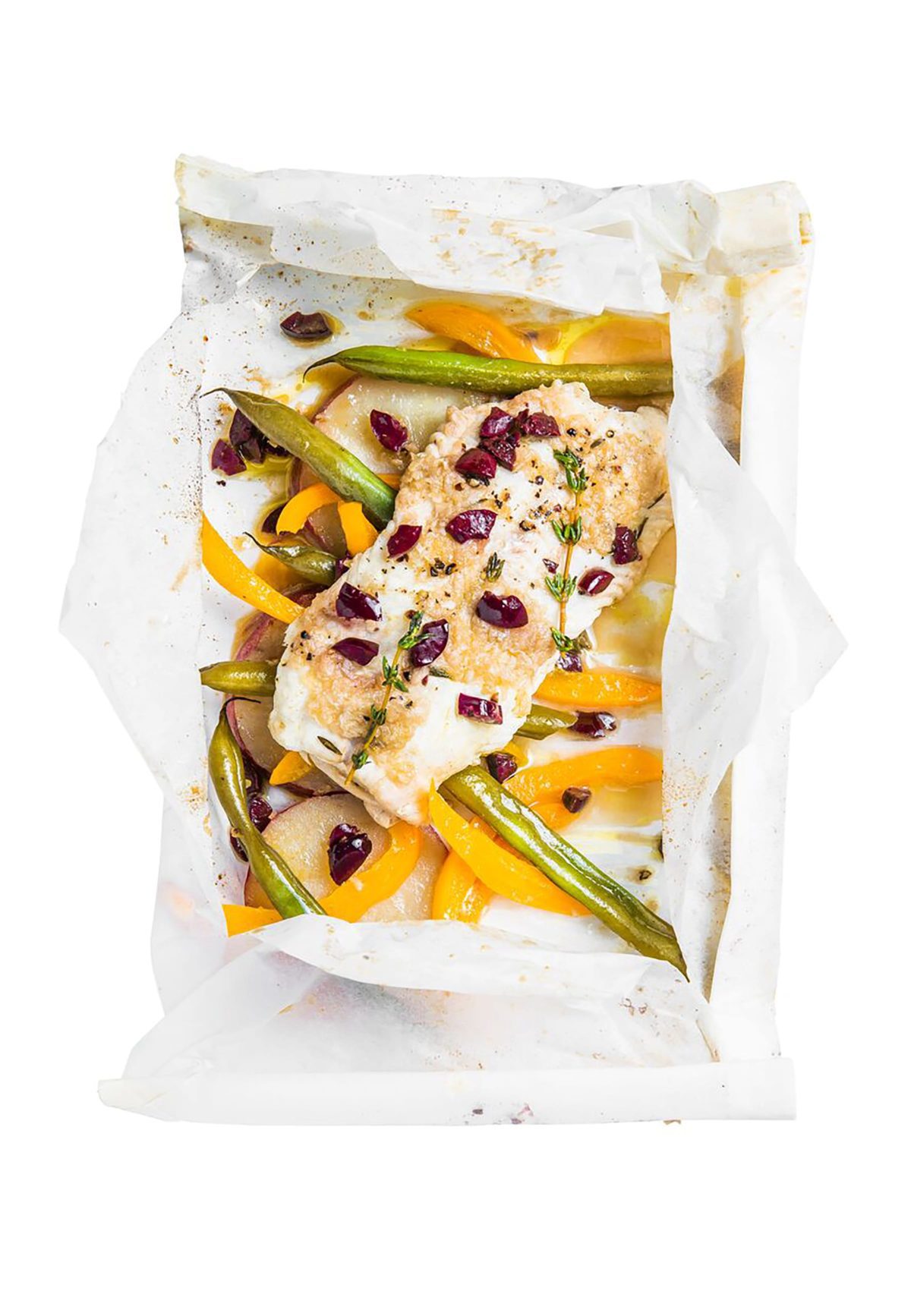 Gluten Free Parchment Baked Sole