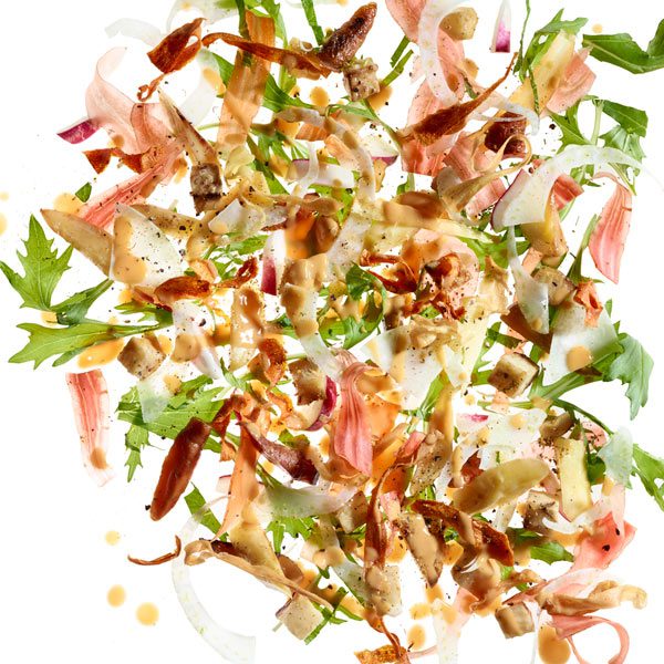 Warm Root Vegetable Salad with Fish Sauce and Mint