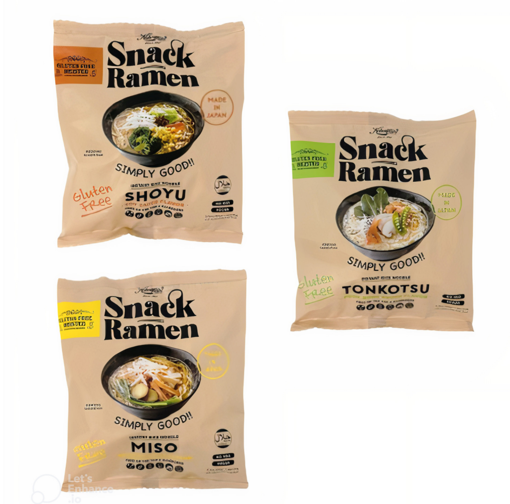 Gluten Free Meister's gluten free snack ramen flavors
